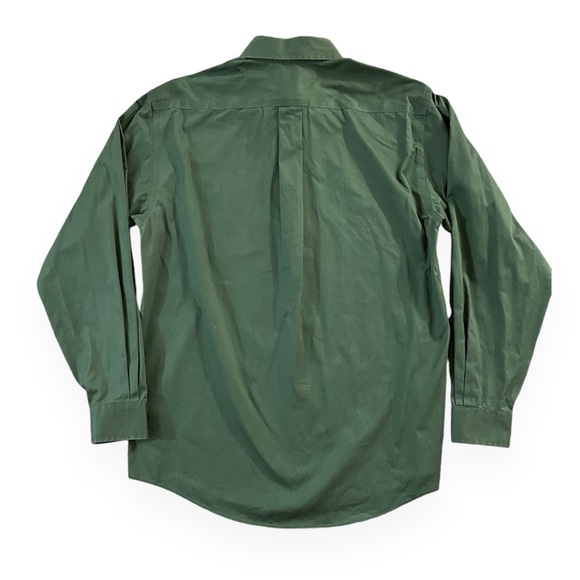 L. L. Bean Spruce Green Button Up - Picture 2 of 5